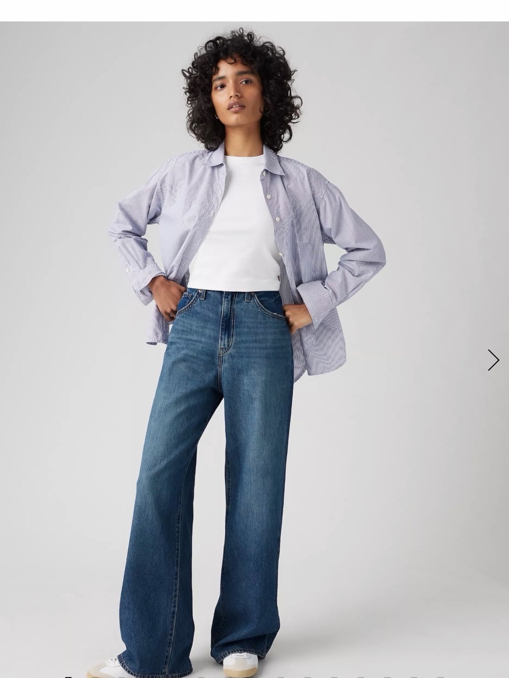 Levi's High-Rise Blue Denim Jeans 28W x 33L